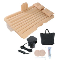 Lit gonflable de voiture pour voyage en voiture, utilisation de siège arrière de matelas pneumatique, repos de sommeil de Camping
