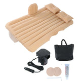 Lit gonflable de voiture pour voyage en voiture, utilisation de siège arrière de matelas pneumatique, repos de sommeil de Camping
