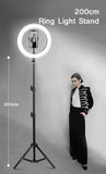Éclairage de remplissage de photographie LED avec trépied, appareil Photo, cercle de Studio Photo, anneau lumineux pour Selfie, lampe de téléphone, vidéo Youtube