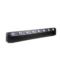2 pièces barre de LED faisceau lumière principale mobile 8x12W RGBW 4in1 DMX512 pour DJ Disco fête boîte de nuit événement spectacle effets de scène