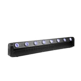 2 pièces barre de LED faisceau lumière principale mobile 8x12W RGBW 4in1 DMX512 pour DJ Disco fête boîte de nuit événement spectacle effets de scène