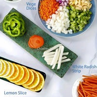 Ensemble de trancheuse et râpe multifonctionnelle pour légumes et fruits, hacher, râper et trancher efficacement, PotTag et plus d'outils de cuisine, 1 pièce