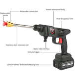 Pistolet de lavage auto haute pression sans fil 200 W 50 bars avec générateur de mousse et jet d'eau pour machine à laver les voitures