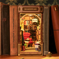 Serre-livre Maquette DIY - Librairie Miniature Shakespeare