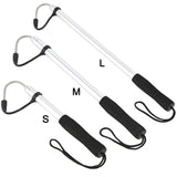 Harpon de pêche sur glace avec ardillons, poignée de pêche extensible, harpon portable en métal pour la pêche en mer et en bateau sur glace