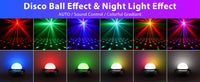 U'King 2 pièces USB Mini boule magique à commande vocale LED boule Disco lumière DJ atmosphère lumière télécommande stroboscopique veilleuse