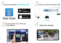 MOVOLS 8CH 5MP 8MP POE système de caméra de sécurité Audio bidirectionnel 8MP NVR Kit CCTV caméra IP extérieure H.265 P2P ensemble de Surveillance vidéo