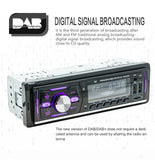 ESSGOO-Unité principale stéréo de voiture avec DAB + intégré, AM, FM, RDS, USB, AUX-in, SD, Bluetooth, simple, 1 DIN, télécommande, lecteur MP3