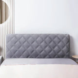 Housse de tête de lit matelassée en velours de haute qualité, tout compris, ultra luxueuse, douce et épaisse, matelassée en peluche courte.