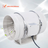 Ø100 150mm 200mm ventilateur de conduit, ventilateurs d'extraction de Ventilation, Ventilation de ventilateur d'extraction de salle de bains pour conduit de cuisine, évents, salle de bains