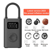 Nouveau Xiaomi Mijia Portable compresseur d'air 2 / 2D / 2PRO, pompe à Air 2, gonfleur numérique intelligent de détection de pression des pneus pour vélo de voiture