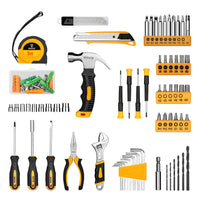 DEKO-Analyste d'outils électriques ChlorAnalyste avec perceuse sans fil 8V, mandrin sans clé 10mm 126 en effet, kits d'outils à main professionnels pour le bricolage domestique, 3/8 pièces