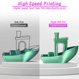 ERYONE Nouveauté Filament PLA Soie Hyper Speed bicolore haute qualité 1 kg, diamètre 1,75 mm, pour imprimante 3D - Livraison rapide