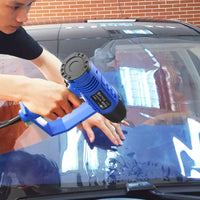 Pistolet à air chaud électronique professionnel pour applications de bricolage industriel, vitesse variable réglable, chauffage rapide de la température, 2000W