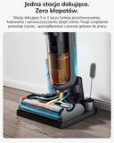 Serpillère intelligente sans fil ILIFE W90/W90 Pro pour nettoyage humide et sec, aspiration de 5500/7000 Pa, auto-nettoyage en 1 minute, grand réservoir d'eau double