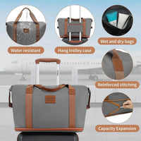 KONO 4/5/6 pièces trousse de beauté boîte trousse à cosmétiques bagage à main trousse de toilette sac de voyage ensemble de bagages