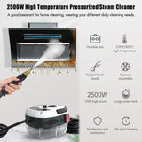 Nettoyeur à vapeur Portable 2500W, stérilisation à haute température, Machine à Jet de pression pour maison, voiture, cuisine, climatiseur