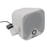 Herdio 4'' Haut-parleur étanche Bluetooth marin 100W robuste pour bateau, montage en surface, pour camping-car, mini-chargeuse, VTT, UTV, RZR, voiturette de golf