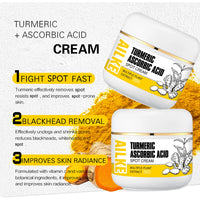 Coffret de soins pour la peau au curcuma bio AILKE : réduit l’acné, nettoie la peau, exfolie, éclaircit le teint, unifie le teint et améliore l’hydratation des peaux sèches.