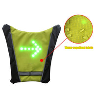 Clignotant de vélo sans fil à LED, gilets de coulée d'iode, télécommande, vélo VTT, vélo de sécurité, émail 30LED