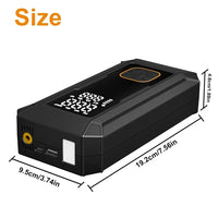 Démarreur de voiture YINGBOOST avec pompe à air, booster de batterie automobile de 4000 A et gonfleur de pneus de 150 PSI avec compresseur d'air
