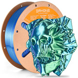 ERYONE Nouveauté Filament PLA Soie Hyper Speed bicolore haute qualité 1 kg, diamètre 1,75 mm, pour imprimante 3D - Livraison rapide