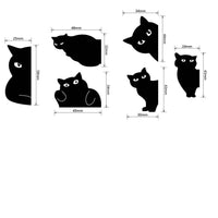 Marque page aimanté – Chats Noirs