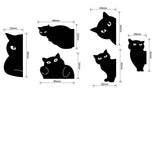 Marque page aimanté – Chats Noirs