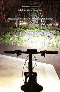 Éclairage avant pour vélo, 5200 lumens, 8000 mAh, étanche, lampe torche pour vélo de route rechargeable par USB, accessoires et équipement de cyclisme