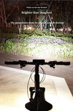 Éclairage avant pour vélo, 5200 lumens, 8000 mAh, étanche, lampe torche pour vélo de route rechargeable par USB, accessoires et équipement de cyclisme
