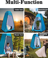 Tente de douche Portable pour l'extérieur, imperméable, abri pour vestiaire, Camping, randonnée, plage, toilettes, douche, salle de bain