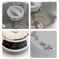 Pétrisseur électrique 5L 7L avec fonction fermentation 25-38°C/77-100°F