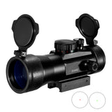 Lunette de visée à point rouge vert 3x44, viseur point rouge 2x40, optique tactique 3x42, compatible avec rail 11/20 mm, viseur 1x40 pour la chasse