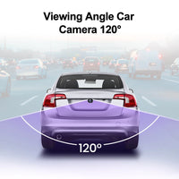 Caméra de recul AWESAFE pour voiture, résolution 960P/1080P, étanche, grand angle 120°/140°/145°, caméra de stationnement avec fonction de recul.