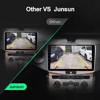 Caméra de recul Junsun pour voiture, résolution AHD 720p, étanche, grand angle 140°, pour autoradio.