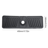 Tapis de robinet en Silicone multifonction, planche de vidange de comptoir de cuisine, tapis de séchage antidérapant, tampon anti-éclaboussures d'évier, accessoires de cuisine