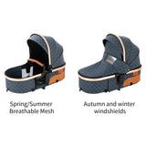 Poussette bébé 3 en 1 poussette légère pour nouveau-nés voyage pliable bébé voitures infantile poussette landau siège auto bébé