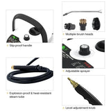 Nettoyeur à vapeur Portable 2500W, stérilisation à haute température, Machine à Jet de pression pour maison, voiture, cuisine, climatiseur