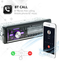 ESSGOO-Unité principale stéréo de voiture avec DAB + intégré, AM, FM, RDS, USB, AUX-in, SD, Bluetooth, simple, 1 DIN, télécommande, lecteur MP3