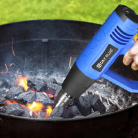 Pistolet à air chaud électronique professionnel pour applications de bricolage industriel, vitesse variable réglable, chauffage rapide de la température, 2000W