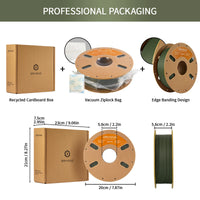 Filament PLA mat premium ERYONE 1/3/5/10 kg, diamètre 1,75 mm, impression 3D, multicolore disponible, promotion exceptionnelle sur le filament PLA mat, bobine de 1 kg.
