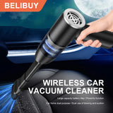 BELIBUY aspirateur de voiture aspirateur Portable appareil ménager haute puissance Mini nettoyeur sans fil aspirateur de tapis