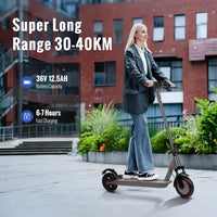 SUNNIGOO N7PRO 350W adulte Scooter électrique avec APP 36V 10.4Ah Escooter 30 km/h Kick Scooter léger longue portée 30km Scooter
