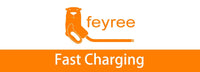 Feyree 22KW 32A Type2 EV chargeur 11KW 3P EVSE Wallbox 7.6KW 1P 4.3 pouces écran nouveau Smart APP contrôle Station de charge chargeur de voiture