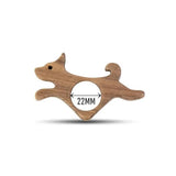 Bague de lecture en bois – Animaux