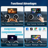 AUTOTOP – Module CarPlay sans fil pour Audi A3 8v Q2 8P 2012 – 2018, système MIB2 MIB, Kits de rénovation automatique Android, caméra inversée Airplay