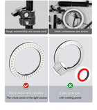 Éclairage de remplissage de photographie LED avec trépied, appareil Photo, cercle de Studio Photo, anneau lumineux pour Selfie, lampe de téléphone, vidéo Youtube