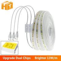 Nouvelle arrivée : Bande LED 220V 4040 Haute sécurité Haute luminosité 120 LED/m 13 W/m Étanche Flexible Lumière LED La meilleure bande LED.