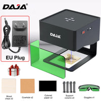 DAJA graveur Laser CNC bricolage DJ6 Machine de gravure Laser 3000mw rapide Mini Logo marque imprimante Cutter travail du bois bois plastique verre