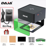 DAJA graveur Laser CNC bricolage DJ6 Machine de gravure Laser 3000mw rapide Mini Logo marque imprimante Cutter travail du bois bois plastique verre